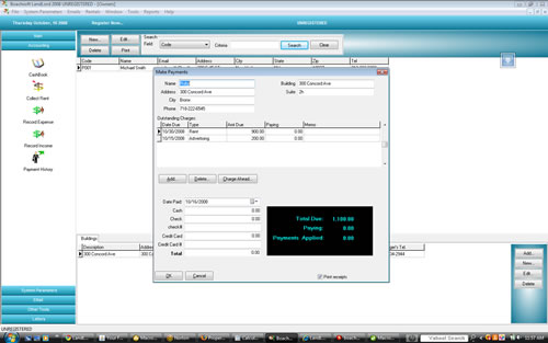 Boachsoft LandLord screenshot